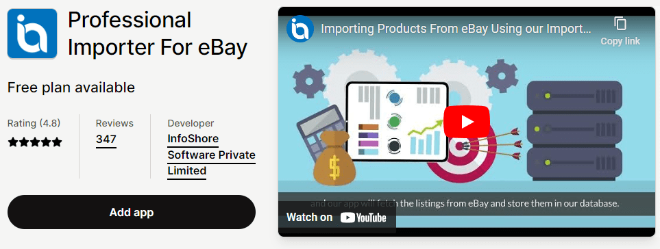 Importer by Infoshore - Import From  Seller Account With Real-Time  Inventory Sync