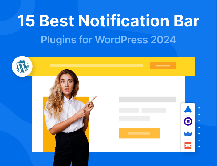 Best notification bar plugs to use for WordPress in 2024