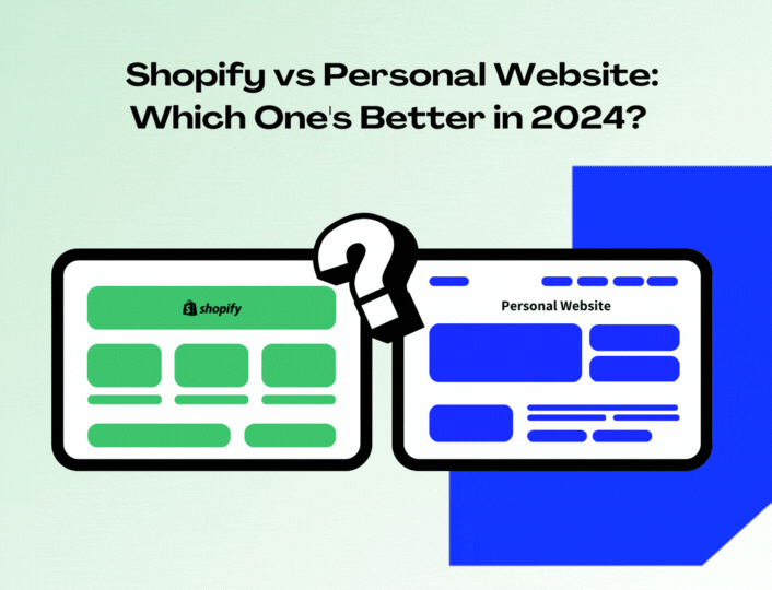 Shopify vs Personal website...
