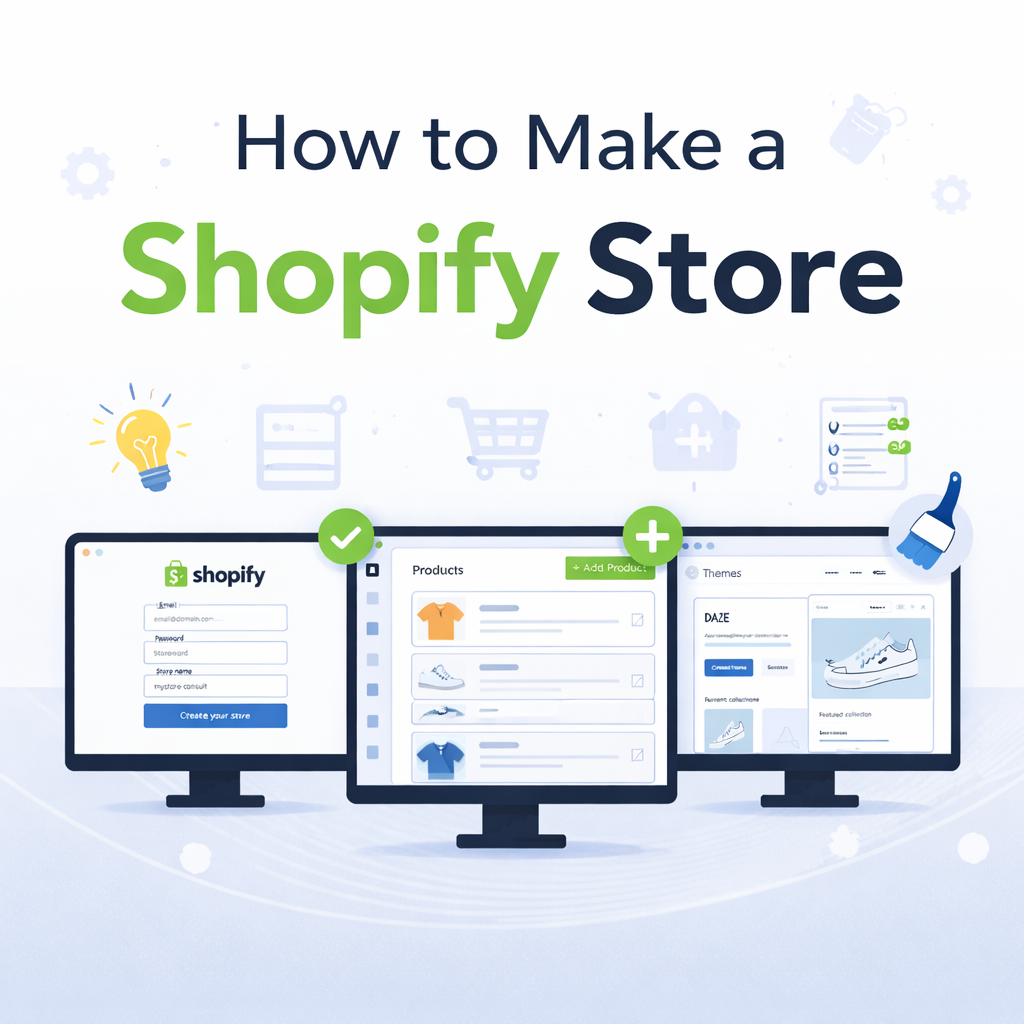 How to Make a Shopify Store (2026 Guide)