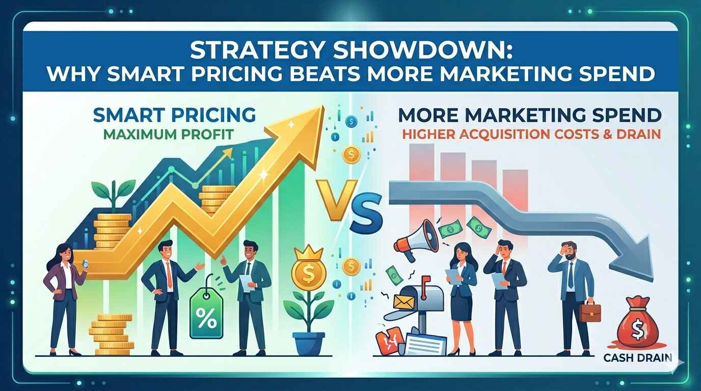 Why Smart Pricing Beats More Marketing Spend in Shopify 2026
