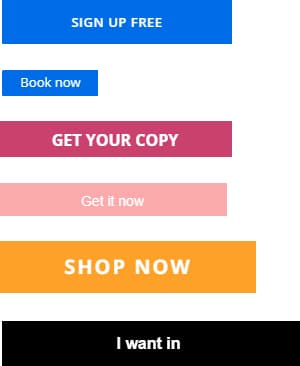 CTA button to drive conversion