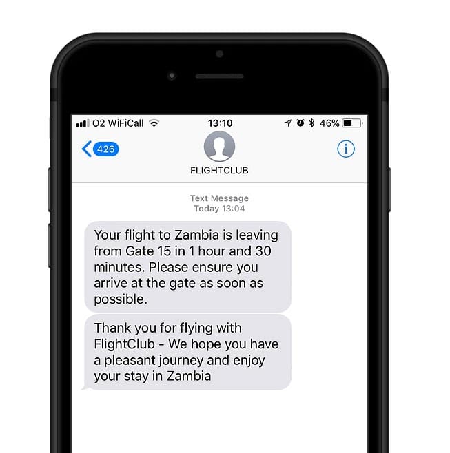 SMS marketing for travel companies
