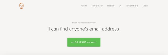 Voila Norbert homepage