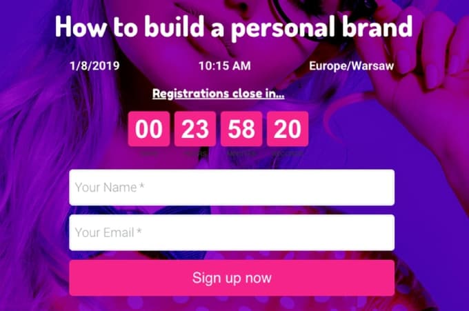 Countdown timers