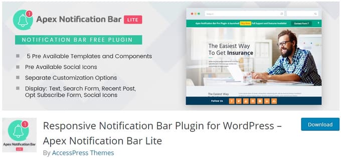 Apex Notification Bar Lite