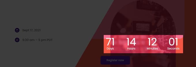 Countdown timer in WordPress