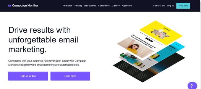 Campaign monitor