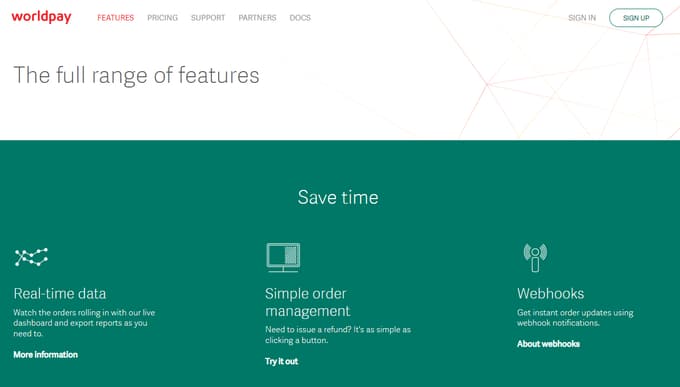 Worldpay - one of the best Shopify payment gateways