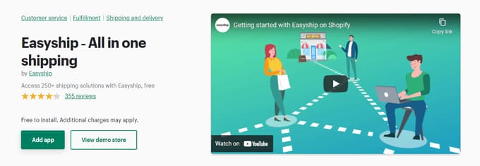 Easyship app