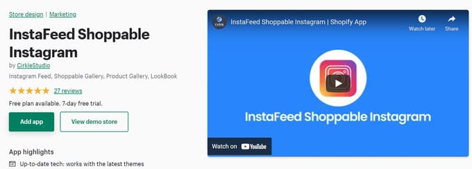 Best Shopify Instagram Feed Apps