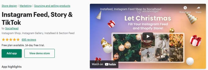 Instagram Feed Apps for Shopify