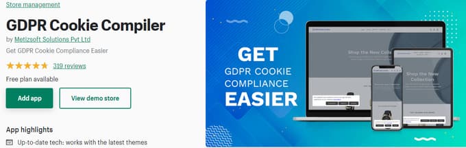 GDPR Cookie Compiler