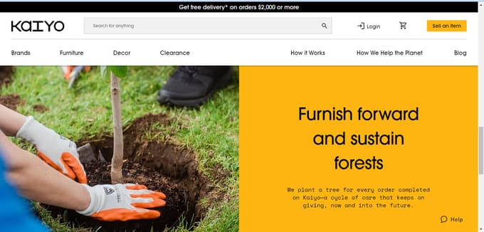 Sustainable Furniture