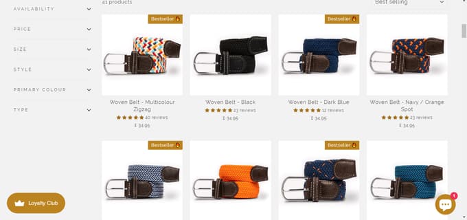 Woven Belts