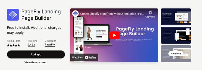PageFly Landing Page Builder