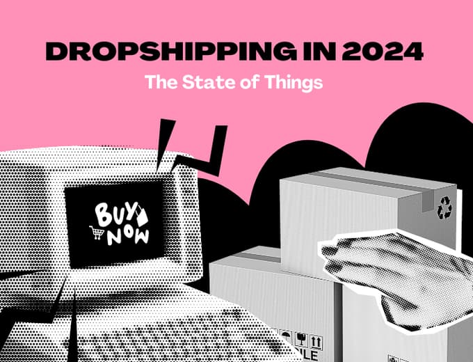Dropshipping in 2024 illustrated.