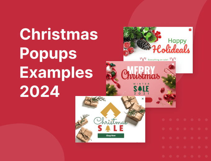 Christmas popup templates 2024
