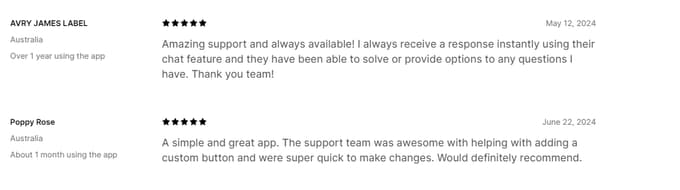 What Customers say about this app
