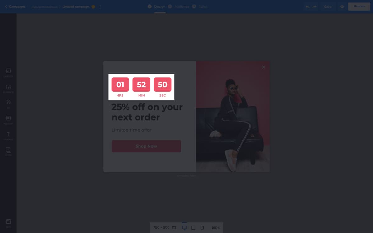 How to Use Countdown Timers to boost Conversions with Examples - Adoric Blog