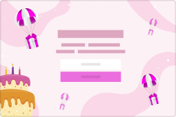 falling gifts popup